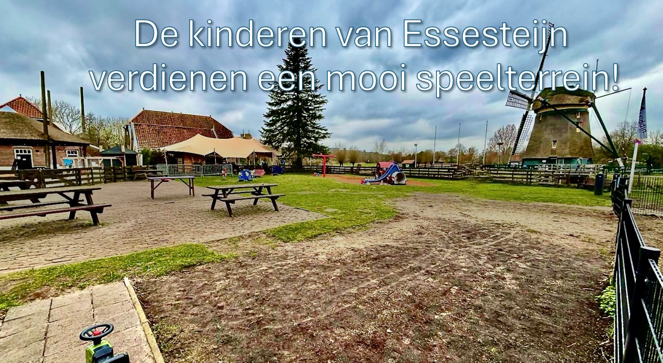 Steun Renovatie speeltuin Essesteijn. Kom in actie en doneer online