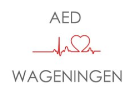 Logo Stichting AED Wageningen