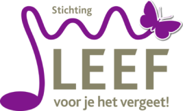 Logo Stichting Leef, voor je het vergeet!