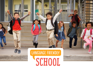 Logo Support the Language Friendly School
