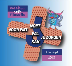 Logo Doe-filosofeer boekje over het thema ZORG 