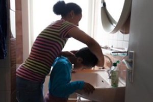 Logo Geef voor vrouwen en kinderen