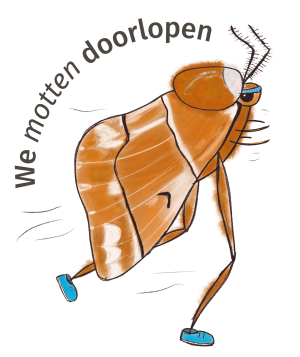 Logo De Vlinderstichting loopt hard voor de Veluwe